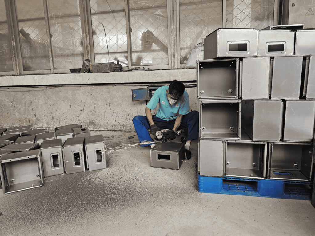 Electrical Enclosure Polishing